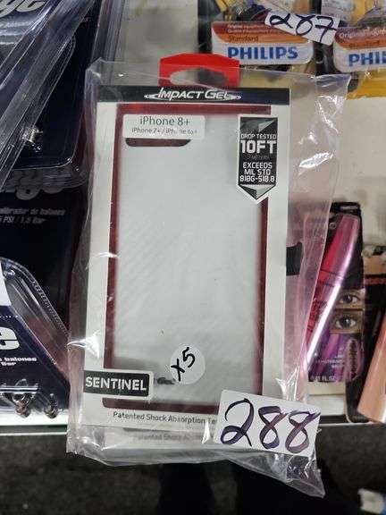 IMPACT GEL IPHONE 8+/7+/6S+ SENTINEL WHITE PHONE CASE