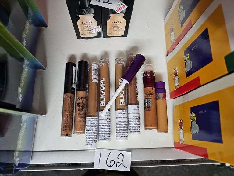 VARIETY OF ON-THE-GO CONCEALERS INCLUDING BLK/OPL, NYX, MAYBELLINE, COVERGIRL ECT