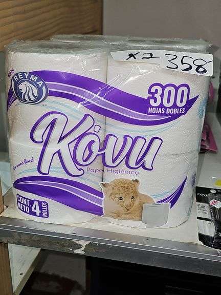 REYMA KOVU TOILET PAPER 2-PLY 300 SHEET 4-PACK