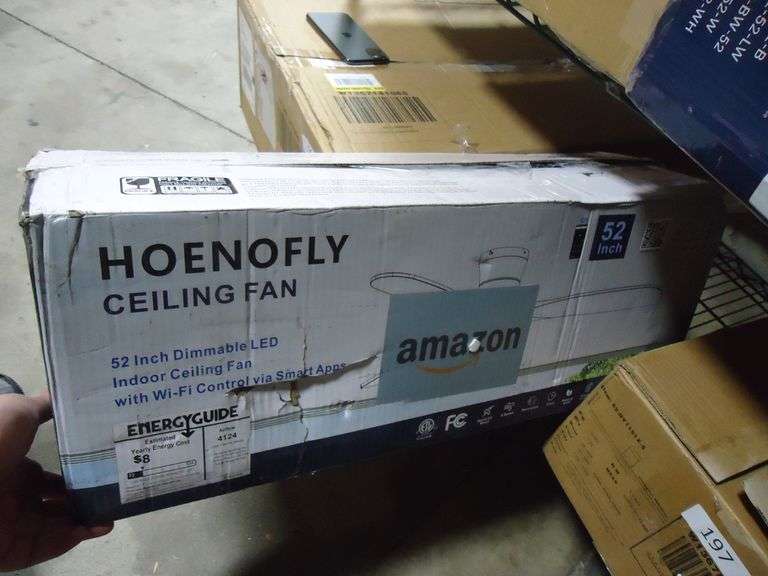 HOENOFLY 52" CEILING FAN