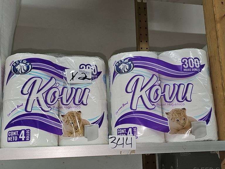 REYMA KOVU TOILET PAPER 2-PLY 300 SHEET 4-PACK