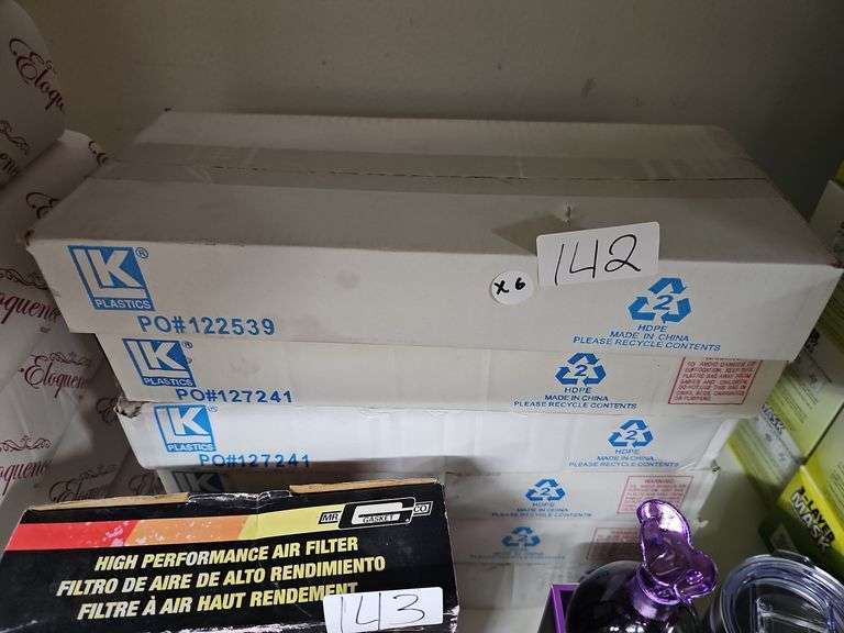 LK PLASTICS DP5555 HIGH DENSITY POLYETHYLENE BAGS 6.5" x 5.5" x 1.5" FLIP IS 0.5" LIP IS 0.5MIL  WITH 2000 PER CASE