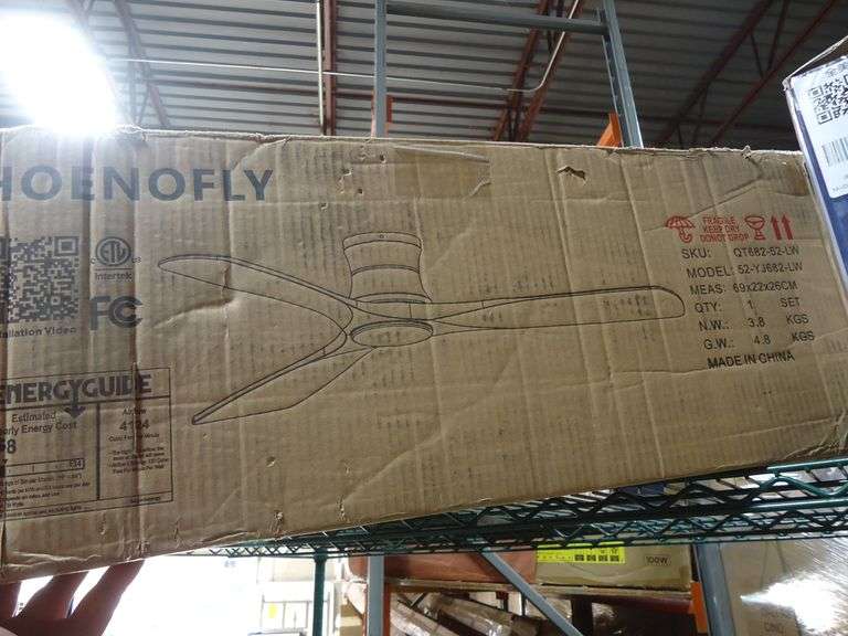 HOENOFLY 52" CEILING FAN