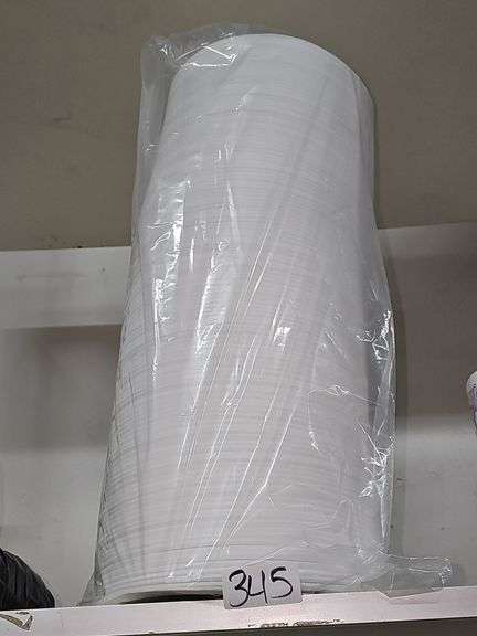 9" FOAM PLATES, HEAVY DUTY WITH 125 IN CASE PFR901F