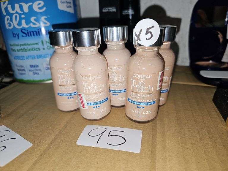 L'OREAL TRUE MATCH SUPER BENDABLE FOUNDATION 10FL OZ VARIOUS SHADES WITH SPF 17