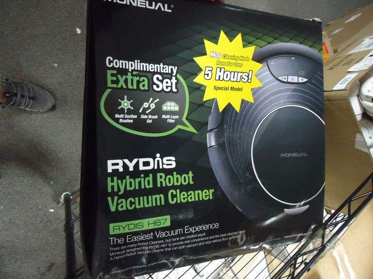 MONEUAL RYDIS H67 HYBRID ROBOT VACUUM CLEANER
