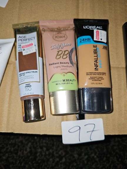 FOUNDATIONS INCLUDING JOAH TRULY YOURS BB, L'OREAL INFALLIBLE PRO-GLOW AND AGE PERFECT RADIANT SERUM FOUNDATION