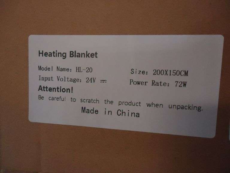 NEW! HEATING BLANKET