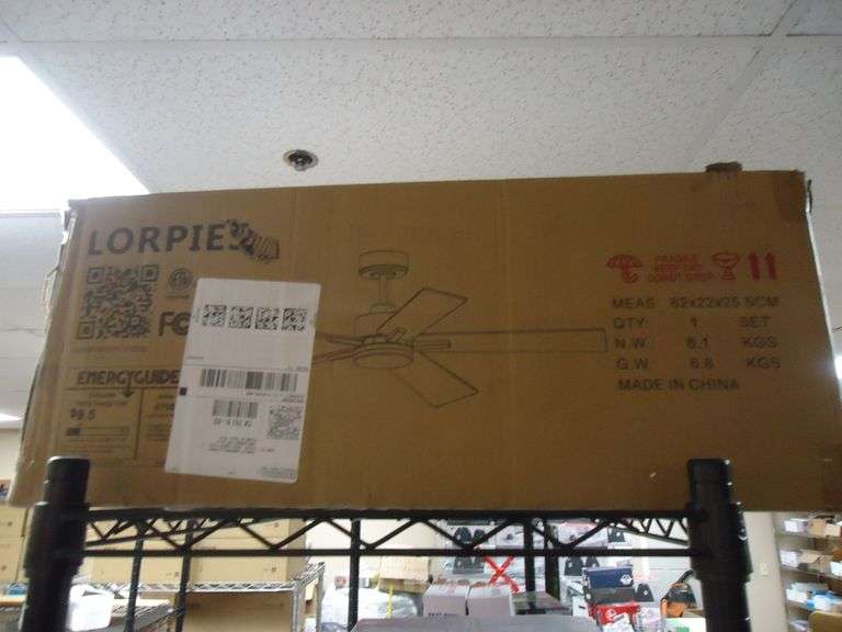 LORPIE 52" CELIING FAN