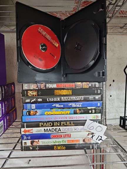 VARIETY OF DVD MOVIES
