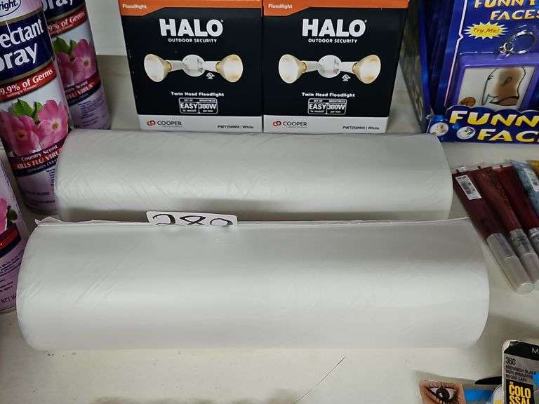 55GAL CLEAR CAN LINER WITH 25-PER ROLL