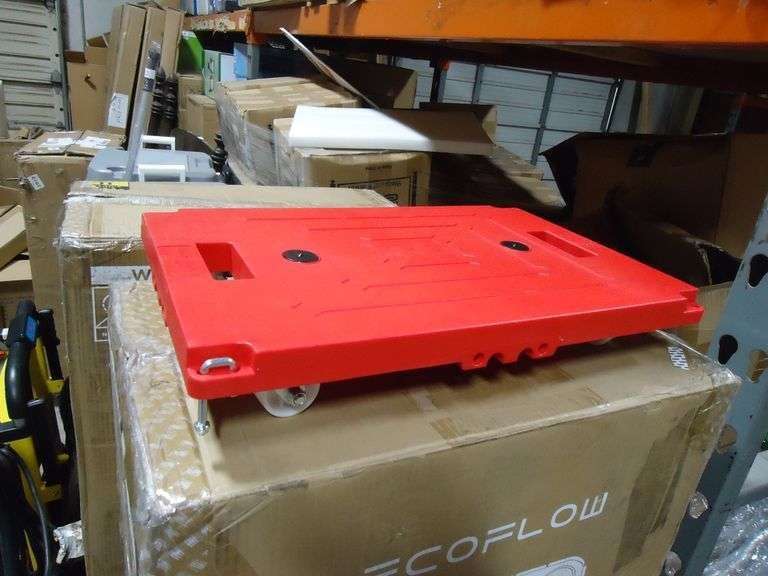 NEW! PLASTIC JUMBO MULE DOLLY