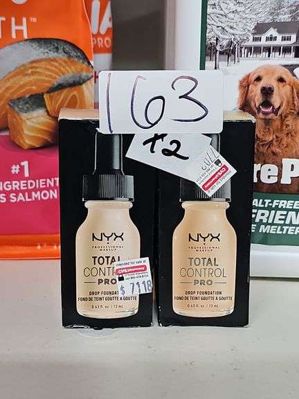 NYX TOTAL CONTROL PRO DROP FOUNDATION .43FL OZ