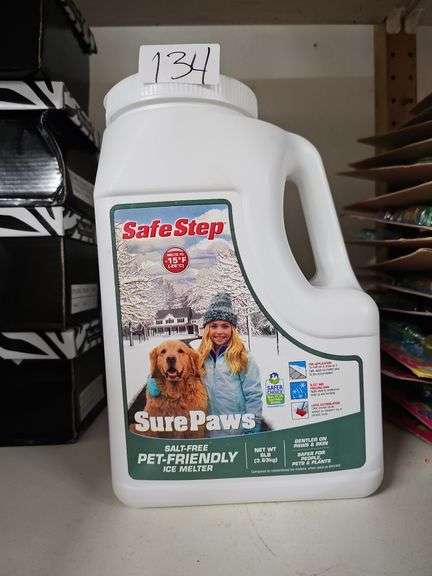 SAFE STEP SURE PAWS PET-FRIENDLY SALT-FREE ICE MELTER 8LB