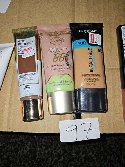 FOUNDATIONS INCLUDING JOAH TRULY YOURS BB, L'OREAL INFALLIBLE PRO-GLOW AND AGE PERFECT RADIANT SERUM FOUNDATION