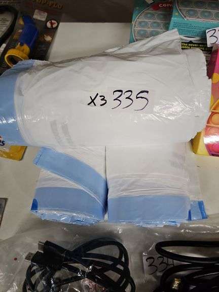 13GAL KITCHEN TRASH BAGS WITH 50-BAGS PER ROLL