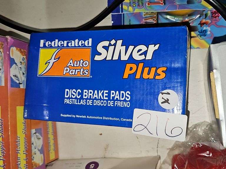 FEDERATED AUTO PARTS SILVER PLUS DISC SEMI-METALLIC BRAKE PADS MD289