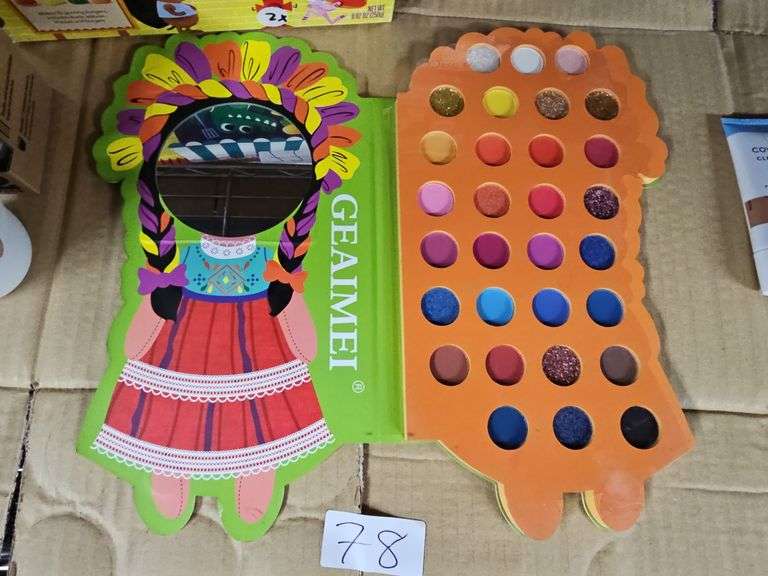 GEAIMEI 30-COLOR EYESHADOW PALETTE