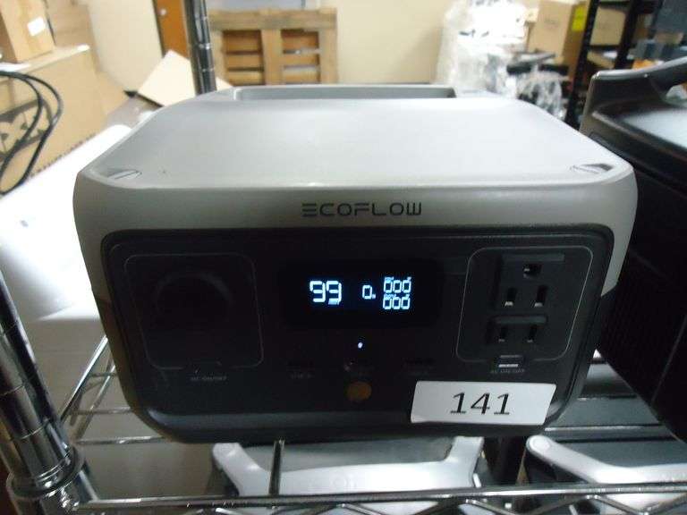 ECOFLOW RIVER 2 PORTABLE BATTERY ONLY. FOR PARTS OR REPAIR