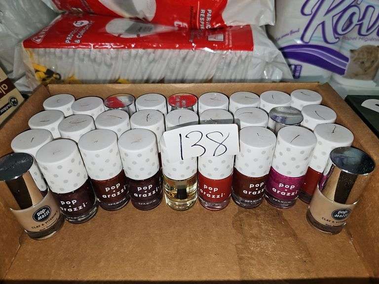 POPARAZZI VARIOUS COLOR NAIL POLISH 0.37OZ