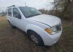 2012 NISSAN PATHFINDER NO KEY HAS VSF PACK