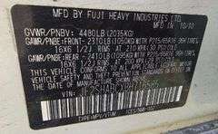 2011 SUBARU FORESTER HAS KEY HAS VSF PACK RUNS&DRIVES