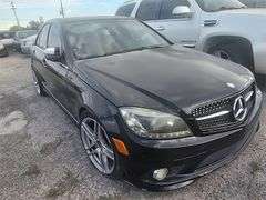 2008 MERCEDES C300 HAS KEY HAS BILL OF SALE RUNS