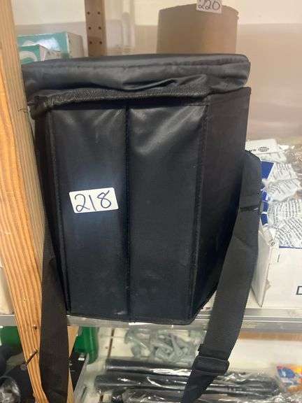 PICNIC TIME ONIVA INSULATED TRAVEL CASE APROX 1'DIA X 11"