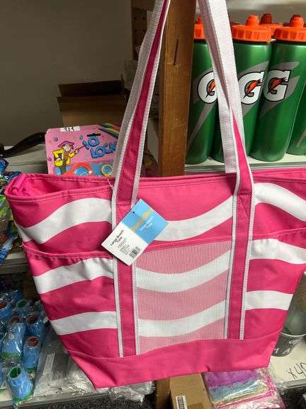 SUN AND SKY LARGE BEACH TOTE 24"X16.5"X9.5"