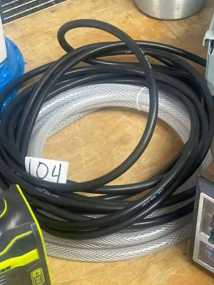 4GA COPPER WIRE AND FLEXIBLE CLEAR TUBING