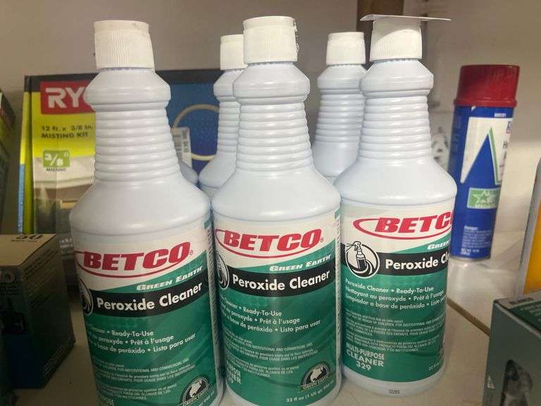 BETCO GREEN EARTH PEROXIDE CLEANER READY TO USE MULTI-PURPOSE 329 32FL OZ