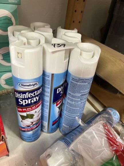 HOMEBRIGHT LINEN SCENT DISINFECTANT SPRAY 6OZ