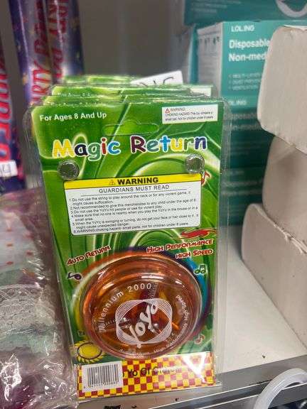 MAGIC RETURN JUMBO YO YO MILLENNIUM 2000S HIGH PERFORMANCE HIGH SPEED VARIOUS COLORS