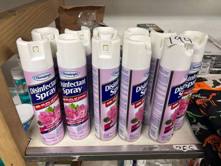 HOMEBRIGHT COUNTRY SCENT DISINFECTANT SPRAY 6OZ
