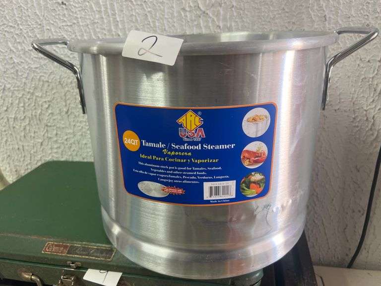 ARC USA 24QT TAMALE / SEAFOOD STEAMER A820-24