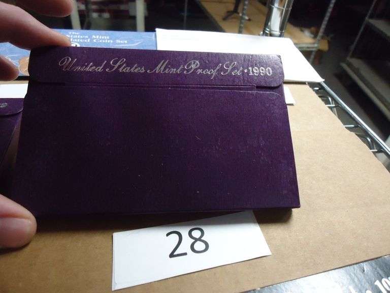 1990 UNITED STATE MINT PROOF SET
