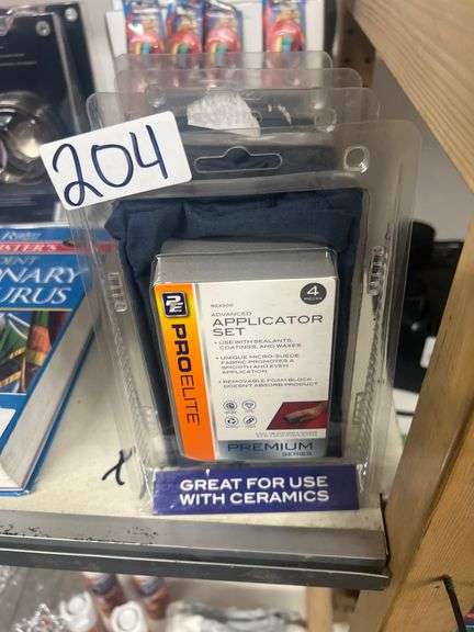2E PRO ELITE ADVANCED APPLICATOR SET FOR USE WITH SEALANTS, COATINGS, AND WAX'S 4PCS PREMIUM SERIES #923300