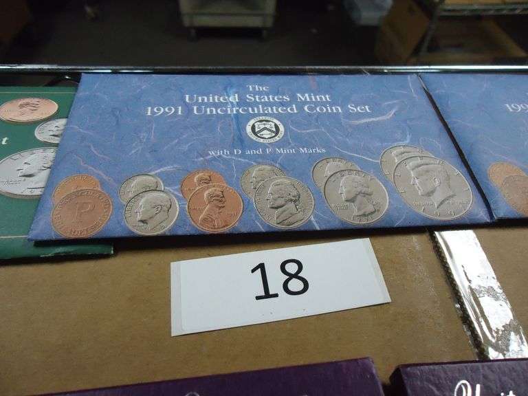 1991 US MINT UNCIRCULATED SET