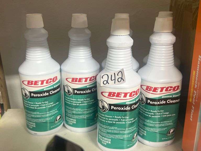 BETCO GREEN EARTH PEROXIDE CLEANER READY TO USE MULTI-PURPOSE 329 32FL OZ