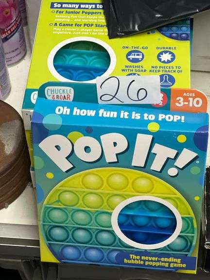 CHUCKLE & ROAR POP IT! NEVER ENDING BUBBLE POPPING GAME