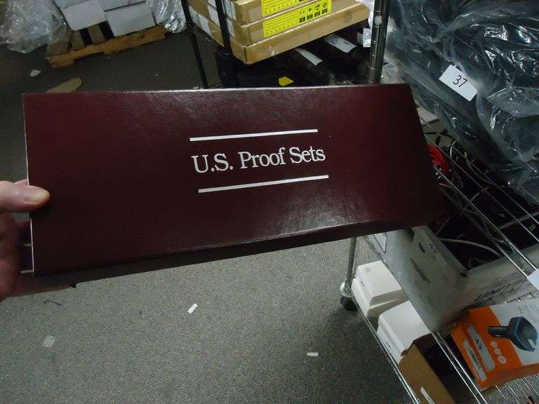 UF PROOF SET STORAGE BOX