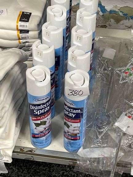 HOMEBRIGHT LINEN SCENT DISINFECTANT SPRAY 6OZ