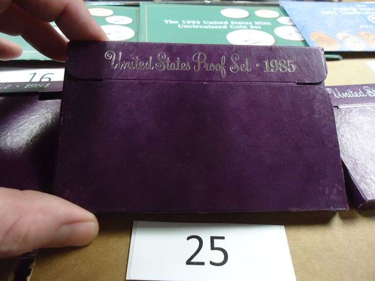 1985 UNITED STATE MINT PROOF SET