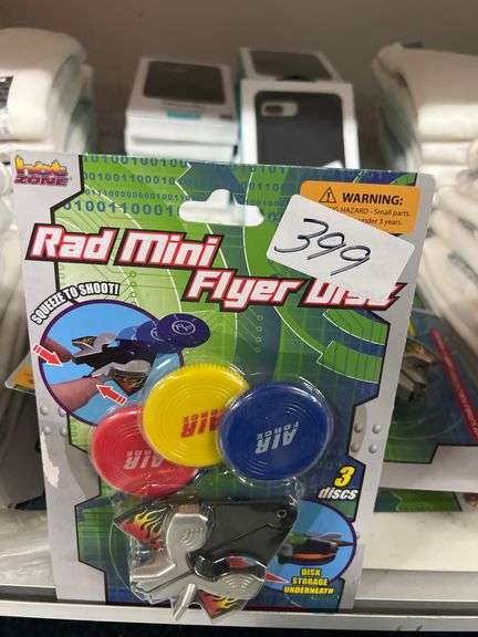 HOT ZONE RAD MINI FLYER DISC TOY