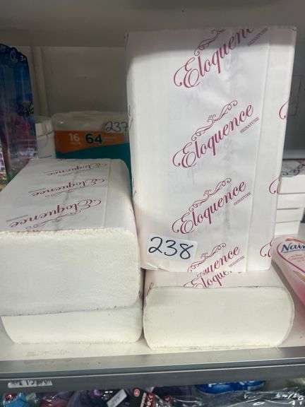 ELOQUENCE SIGNATURE WHITE TRI-FOLD PAPER TOWELS APROX 100+ PER PACK