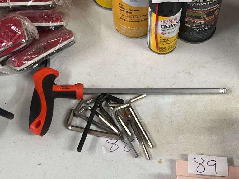 VARIETY OF HEX WRENCH'S