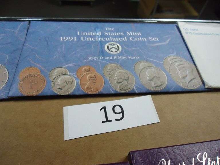 1991 US MINT UNCIRCULATED SET