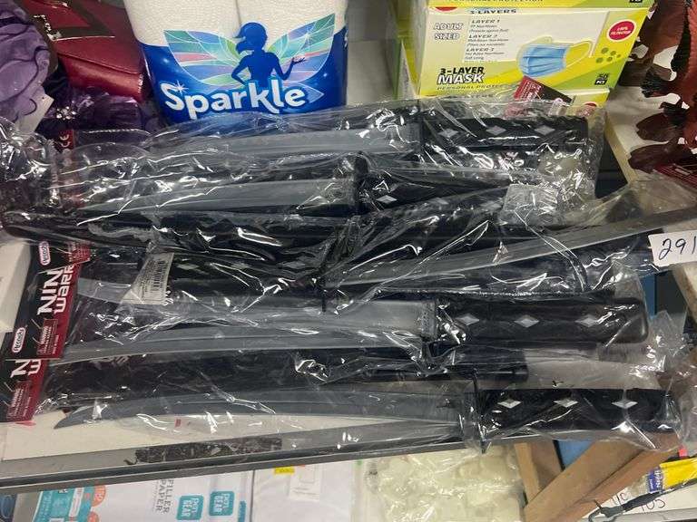 ARCADY NINJA WARRIOR TOY SWORD  WITH SHEATH APROX 20"L