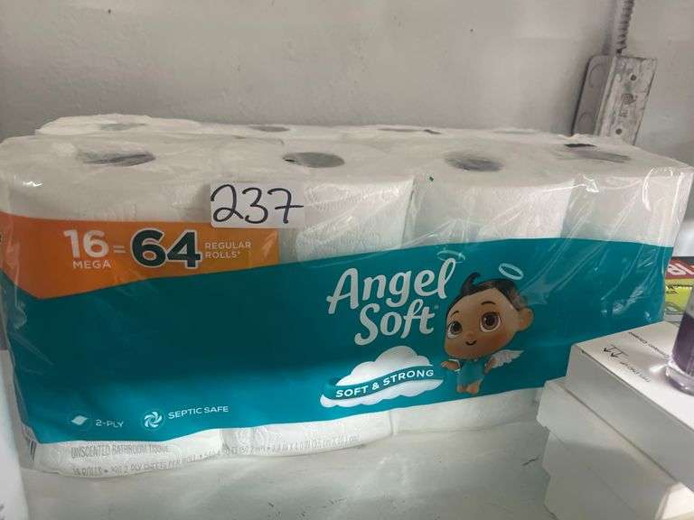 ANGELSOFT  2-PLY SEPTIC SAFE TOILET PAPER WITH 16-MEGA ROLLS IN PACK 540.4SQ.FT. TOTAL