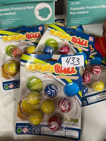 BOUNCY BALL GLOBAL CHAMPIONSHIP 6-BALL SET 86242